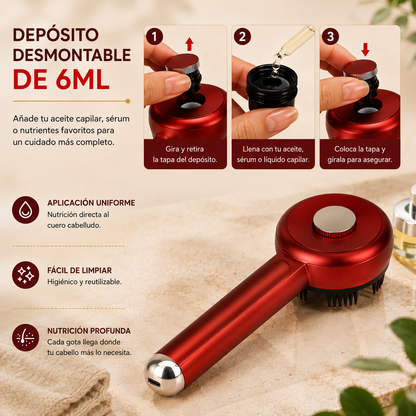 Peine Eléctrico Capilar 3 en 1