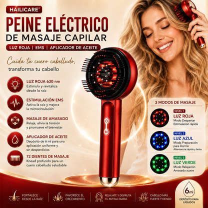 Peine Eléctrico Capilar 3 en 1